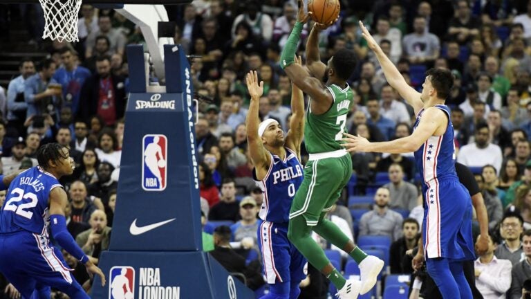 Jaylen Brown Boston Celtics NBA London