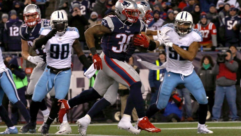 Brandon Bolden New England Patriots
