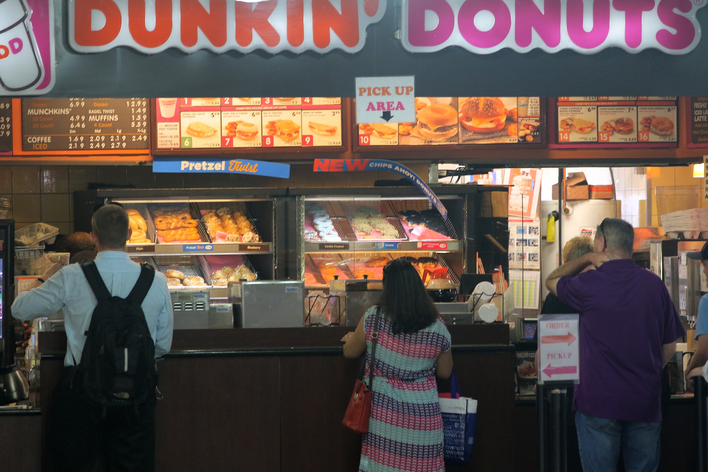 Bye-Bye, Dunk: Dunkin' Donuts Center Signage Removed