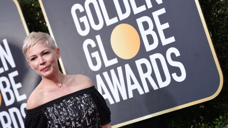 Michelle Williams at Golden Globes