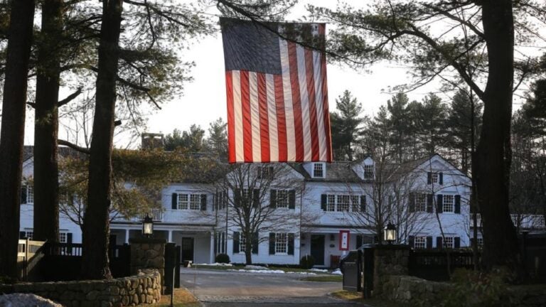 Sherborn-MA-American-Flag-Home