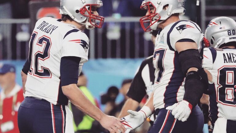 Tom Brady Rob Gronkowski