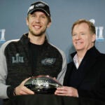 Nick Foles Roger Goodell NFL