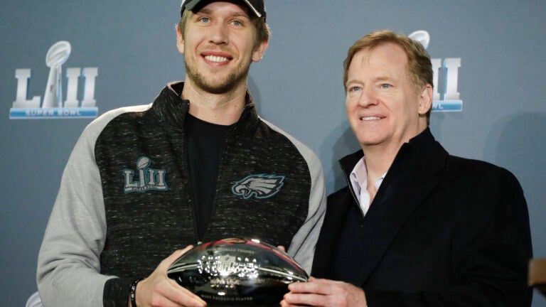 Nick Foles Roger Goodell NFL