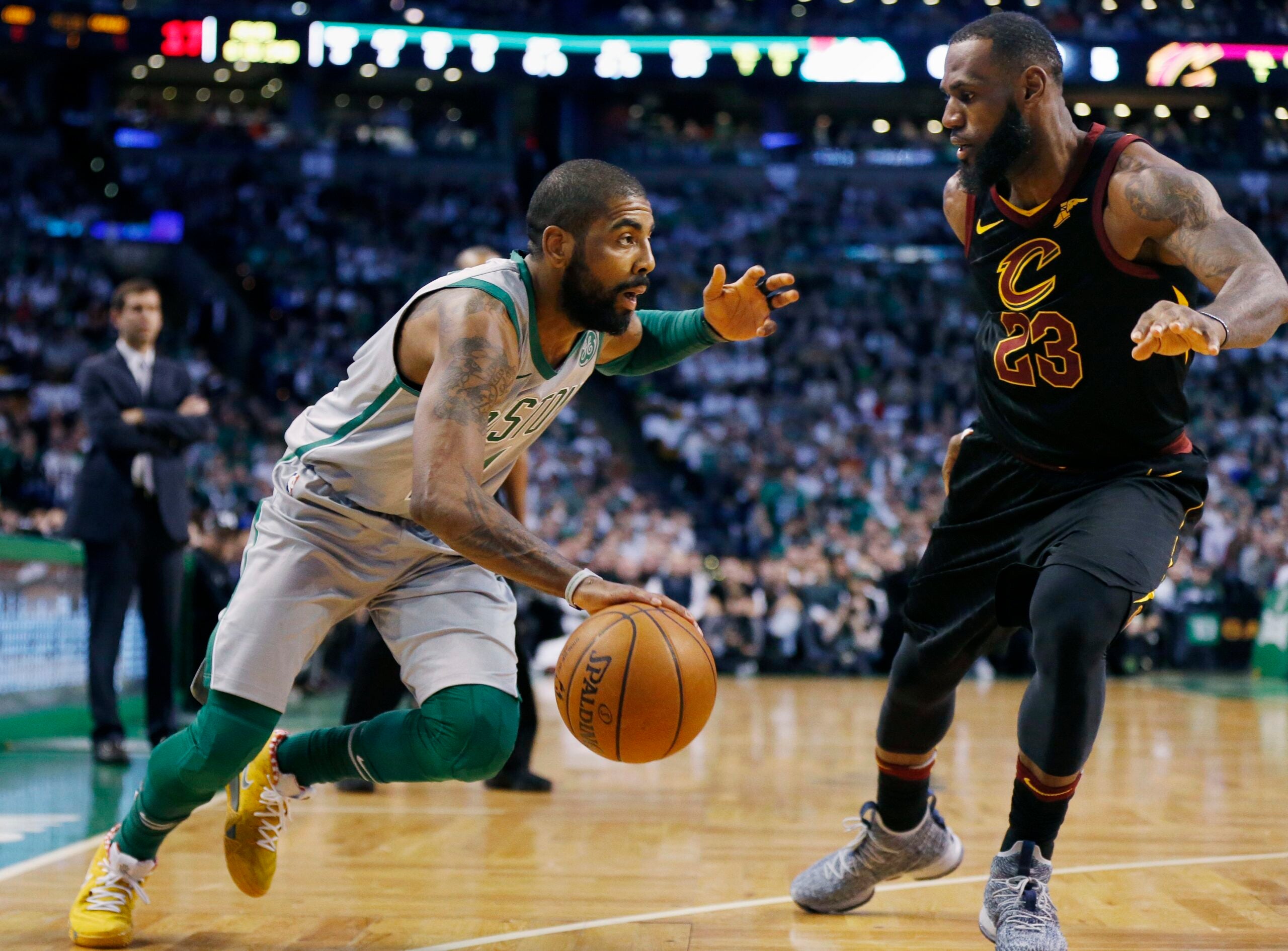 LeBron James says he asked the Cavaliers not to trade Kyrie Irving