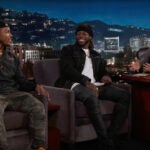 Corey Clement and Jay Ajayi on 'Jimmy Kimmel Live!'