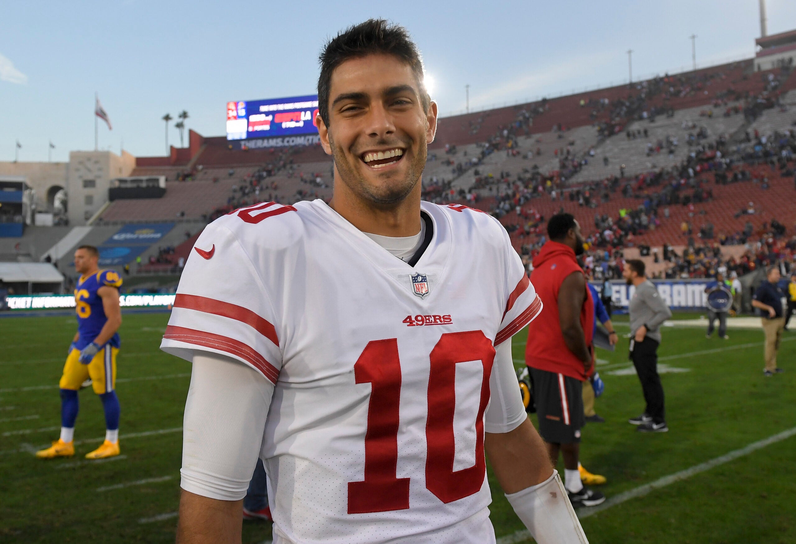 49ers fans love Jimmy Garoppolo. Like, really love him - The Boston Globe