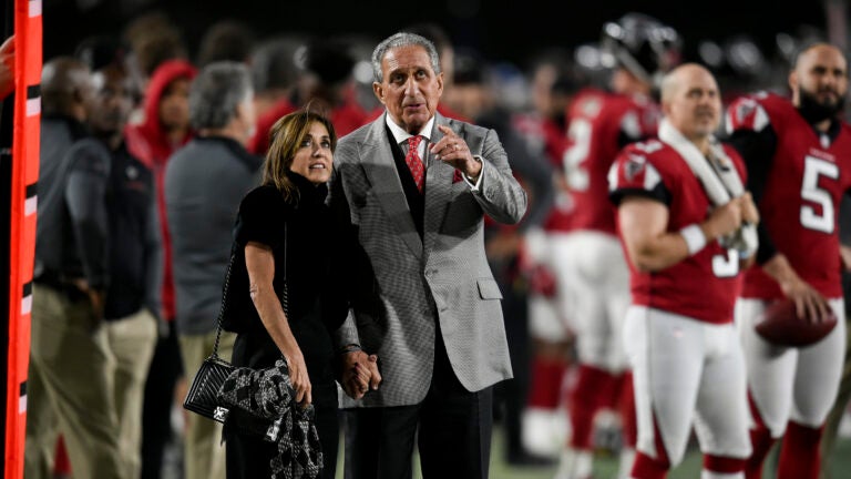 Arthur Blank was 'pissed off' Robert Kraft included 283 diamonds in the  Patriots' Super Bowl rings