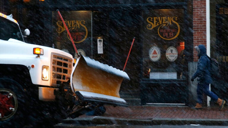Snow Plow Boston