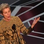 Frances McDormand at the 90th Annual Academy Awards