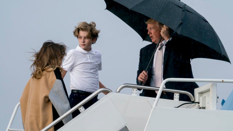 White House celebrates birthday as Barron Trump turns 12