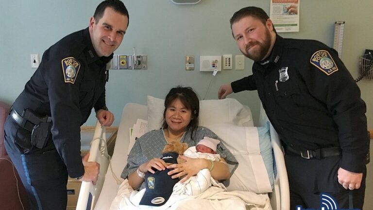 Boston Police Deliver Baby