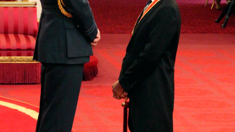 Sir Simon Woolley who received the Honour of Knighthood during an  investiture ceremony at Buckingham Palace, London Stock Photo - Alamy