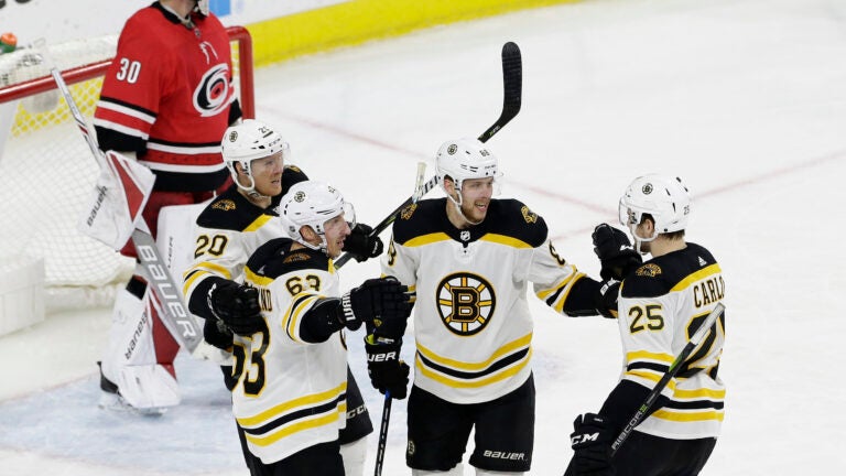 Bruins Hurricanes NHL Playoffs