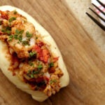 Eventide's brown butter lobster roll.