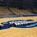 TD Garden March Madness court
