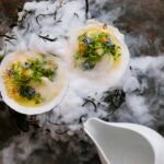 Meritage's Peruvian scallops.