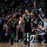 Jayson Tatum, Kyrie Irving