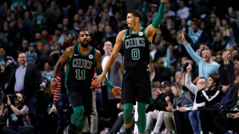Jayson Tatum, Kyrie Irving