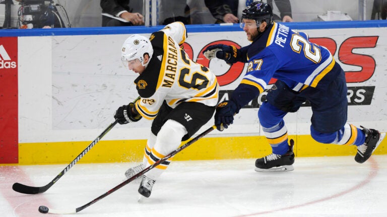 Alex Pietrangelo, Brad Marchand