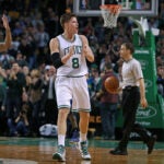 Jonas Jerebko and Jae Crowder