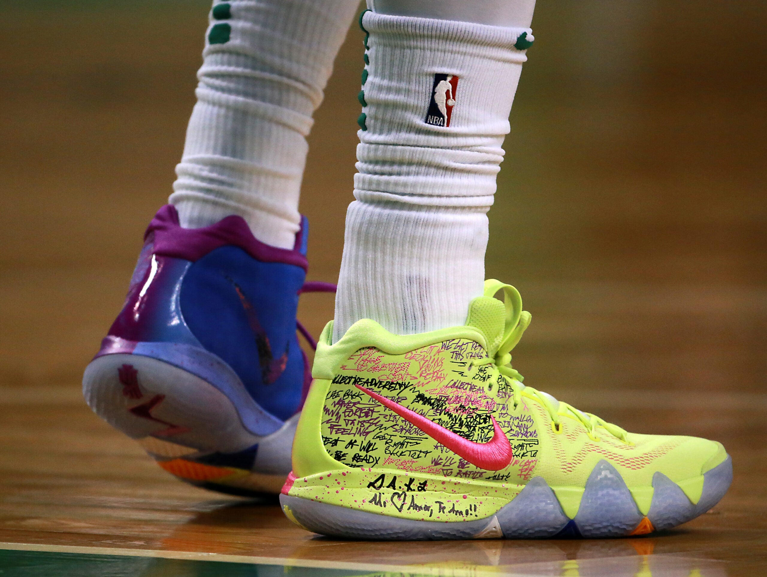 kyrie irving shoes opening night