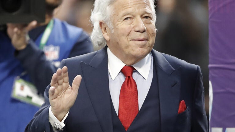 New England Patriots owner Robert Kraft.
