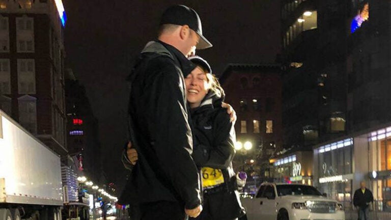 Mary Shertenlieb Completes Boston Maraton