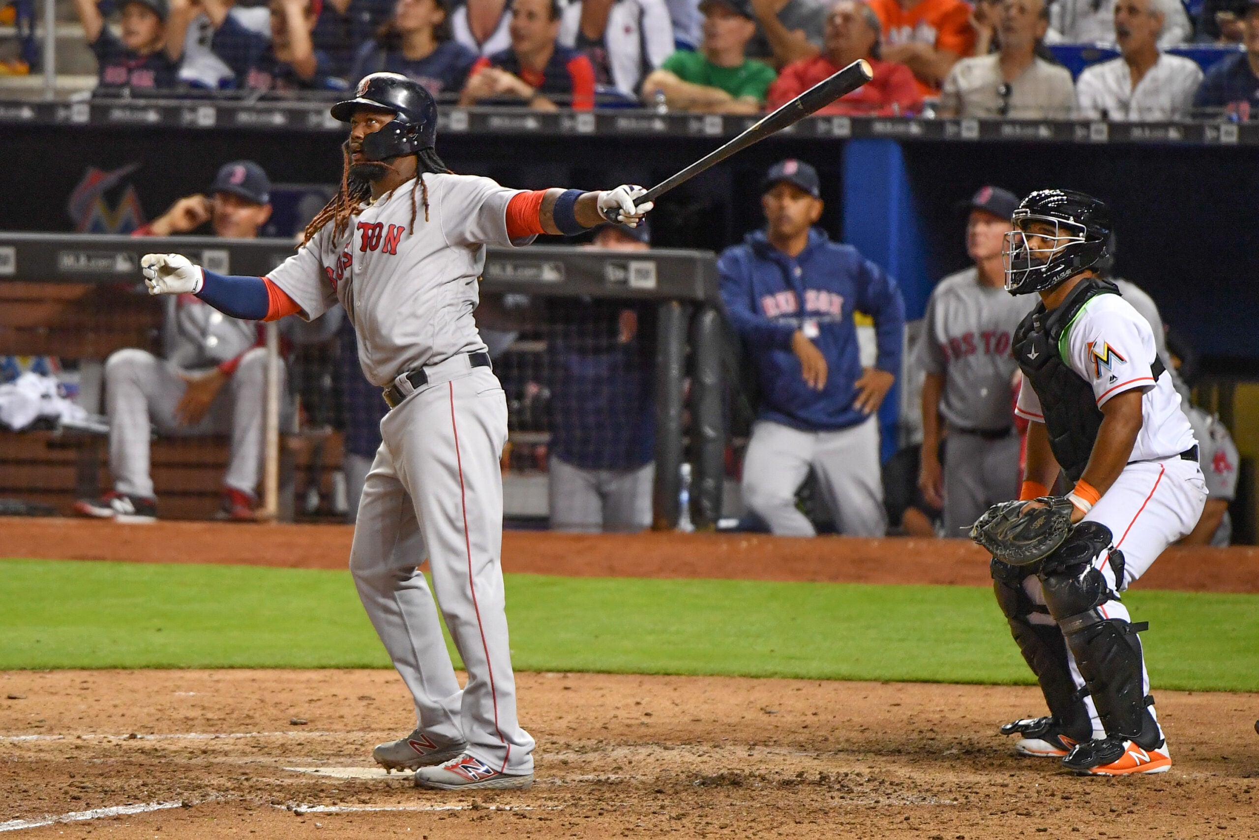 Hanley Ramirez says he's 'back at home' in the infield