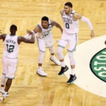 Marcus Smart Terry Rozier Jayson Tatum