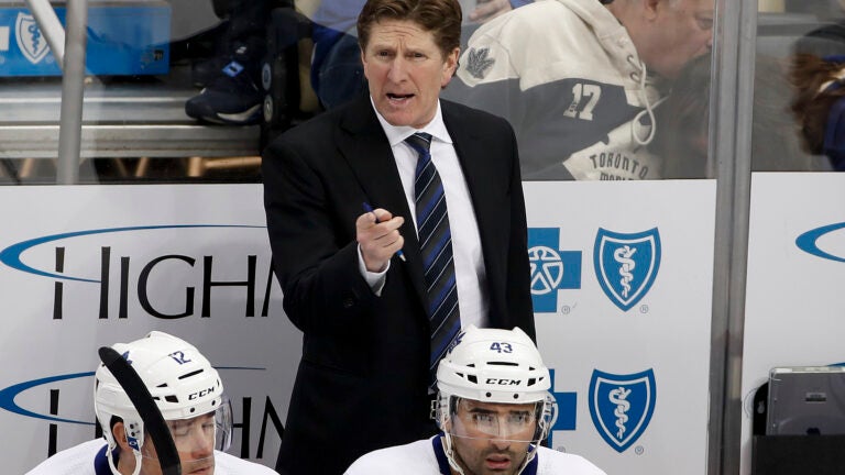 Mike Babcock Toronto Maple Leafs