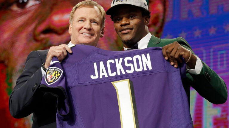 Roger Goodell, Lamar Jackson