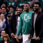 Philadelphia 76ers v Boston Celtics - Game One