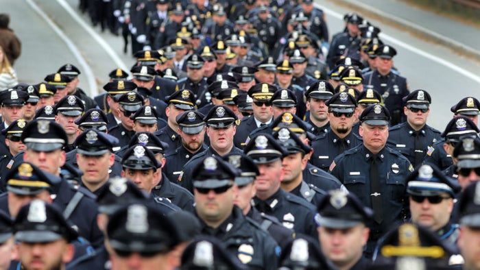 Here's how Yarmouth Officer Sean Gannon was remembered at his funeral ...