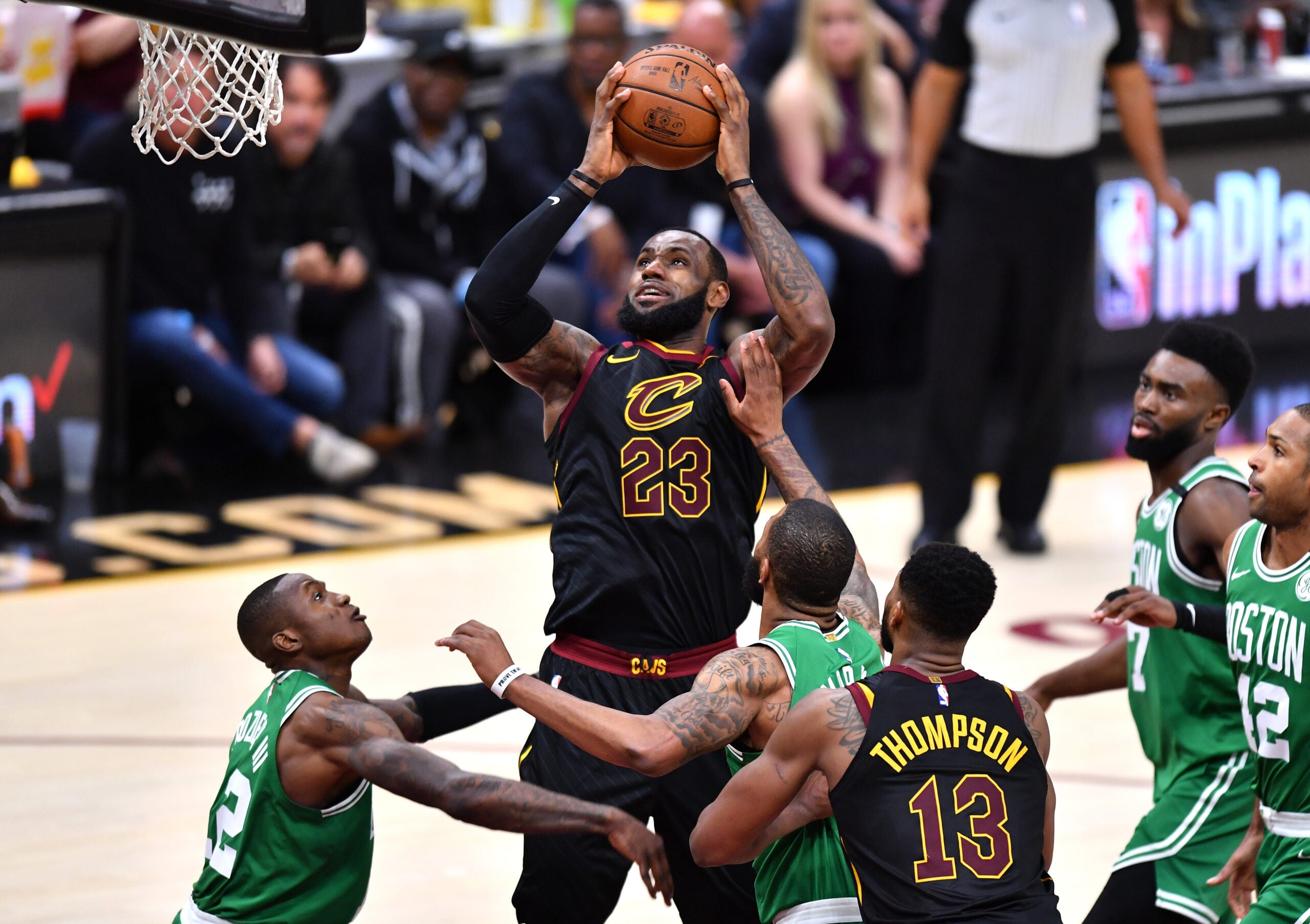 LeBron Scores 44 As Cavs Even Series With Celtics