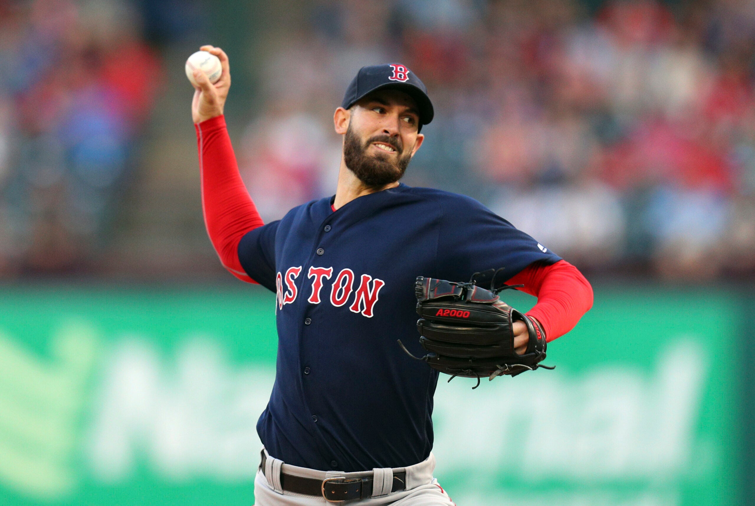 Here are the pitching matchups for the Red Sox-Athletics series