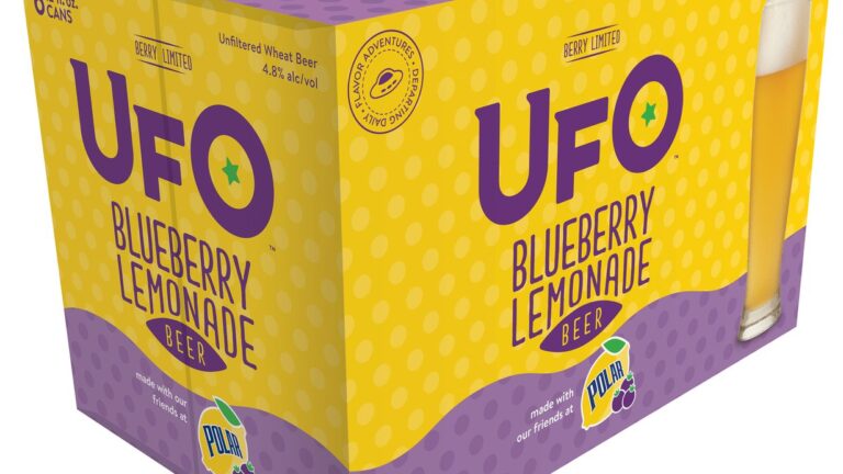 UFO Blueberry Lemonade Beer
