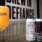 Beer from Backlash Brewery.