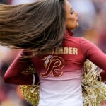 Washington Redskins cheerleader