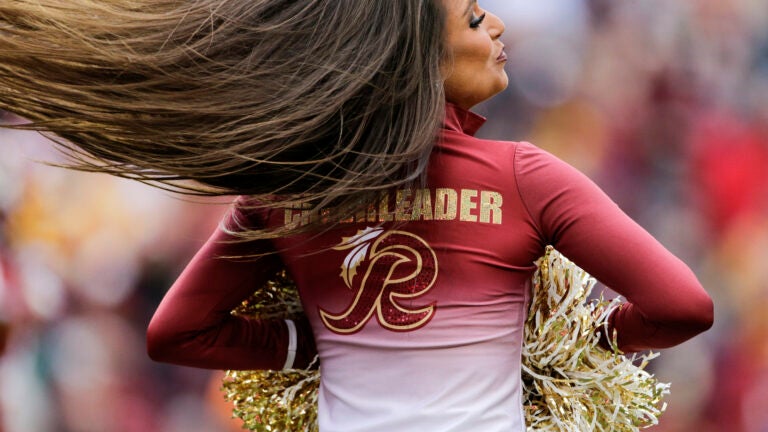 Washington Redskins cheerleader
