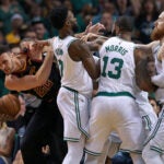 Larry Nance Jr. Marcus Morris