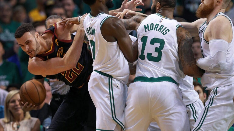 Larry Nance Jr. Marcus Morris