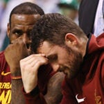 LeBron James Kevin Love Cavaliers