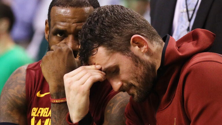 LeBron James Kevin Love Cavaliers