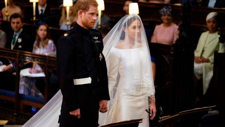 Meghan Markle Reacts to Her Wedding Dress For the First Time — Video |  Allure