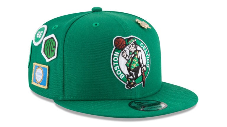 The 2018 NBA Draft hats look a little bit different this year, Celtics  included