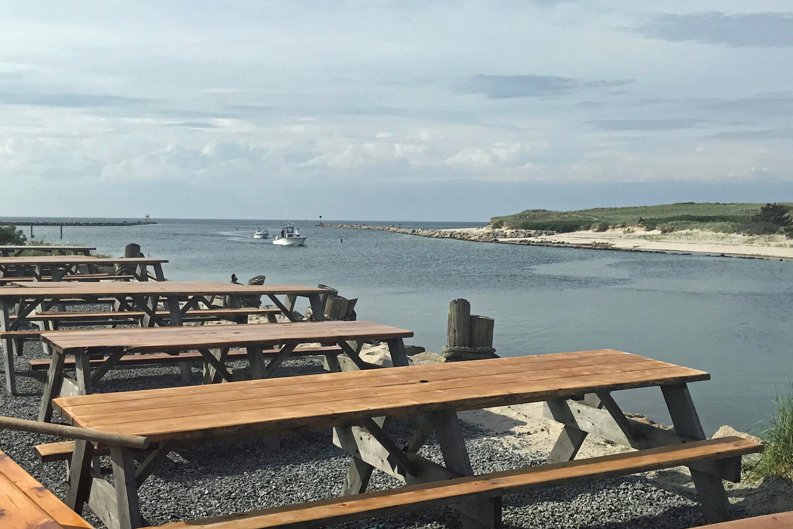 Cape Cod Beach bar, Chapin's Fish and Chips