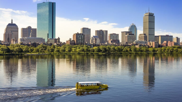 A Boston Duck Boat Tour