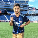 John Oliveira, the first eSports competitor to officially represent the New England Revolution in the FIFA video game.