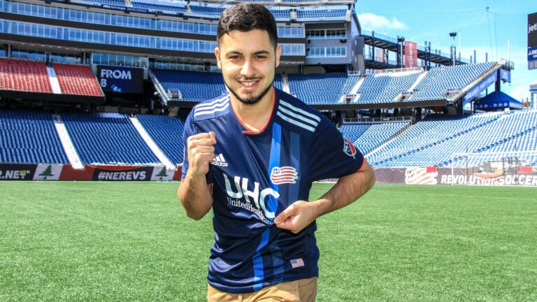 Got My First Soccer Jersey : newenglandrevolution